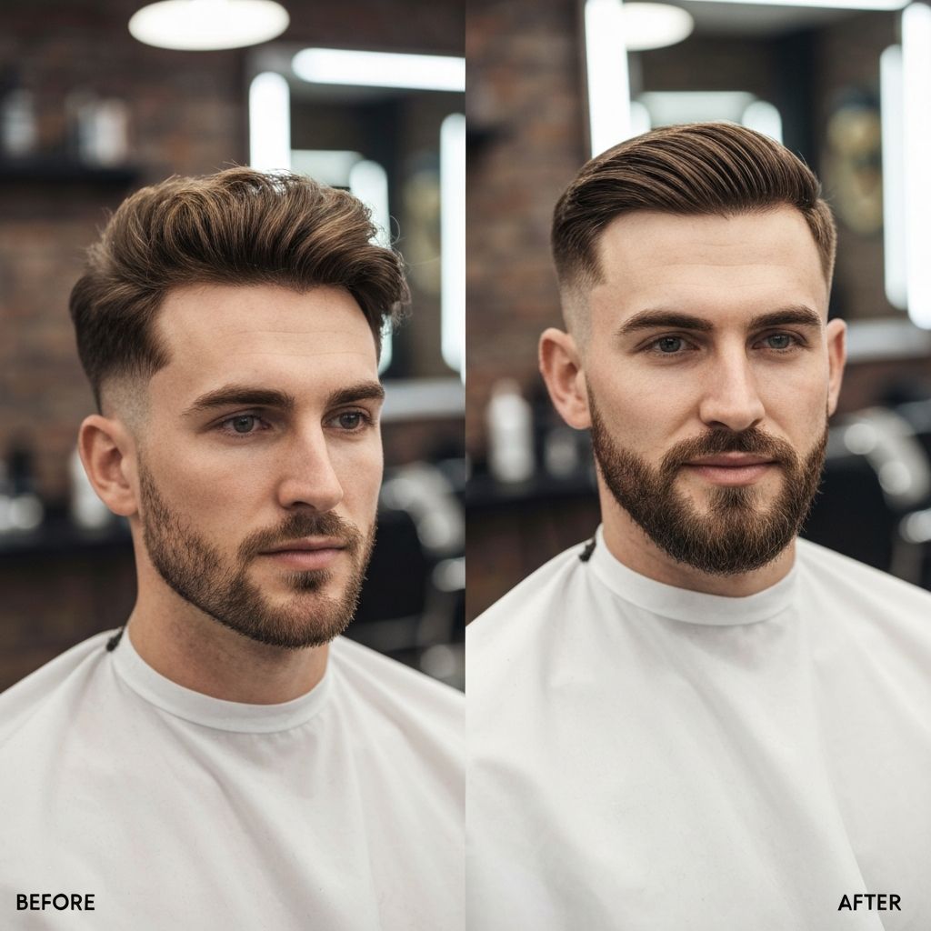 Before and after transformation